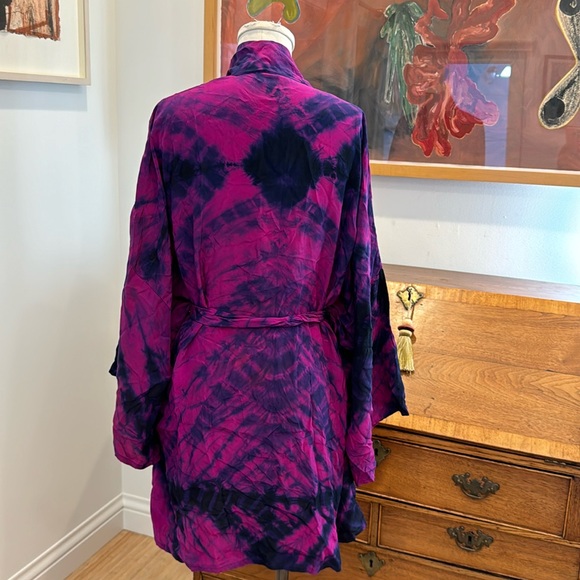 Sun Child Silk Jacket with Belt - Picture 5 of 6